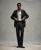 Italian Gabardine Side Tab Trouser