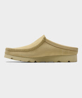 Clarks Wallabee Slip in Maple Suede