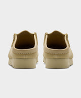 Clarks Wallabee Slip in Maple Suede