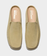 Clarks Wallabee Slip in Maple Suede