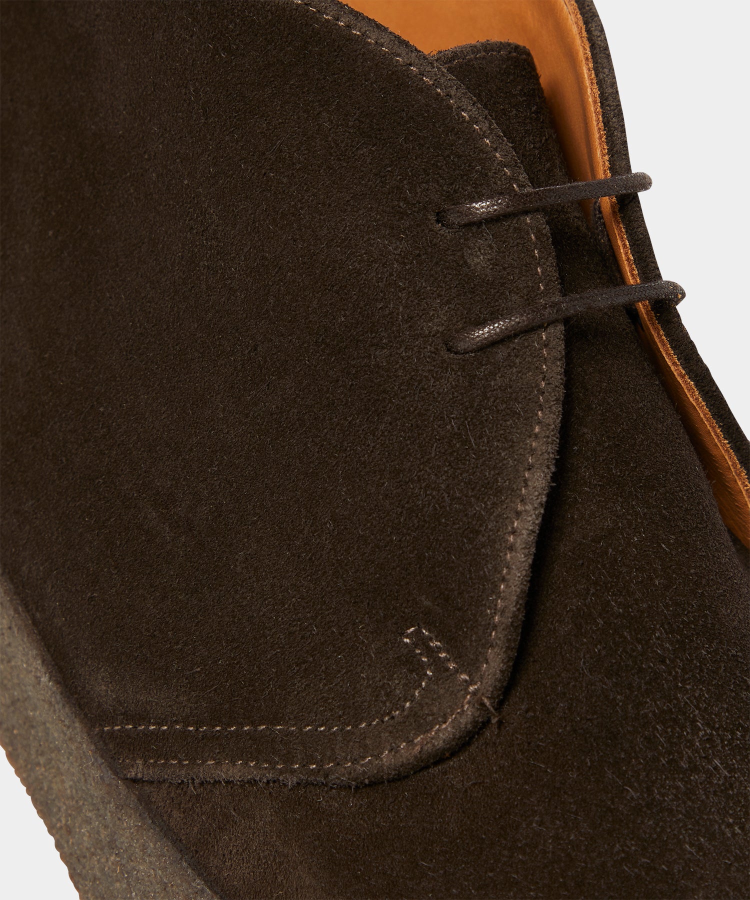 Sanders Suede Sam Chukka Boot in Dark Brown – Todd Snyder