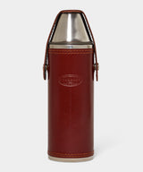 F. Hammann Leather Hunting Flask
