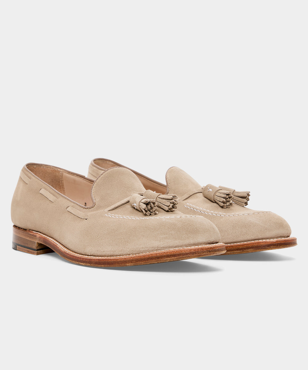 Todd Snyder x Alden Suede Tassel Loafer