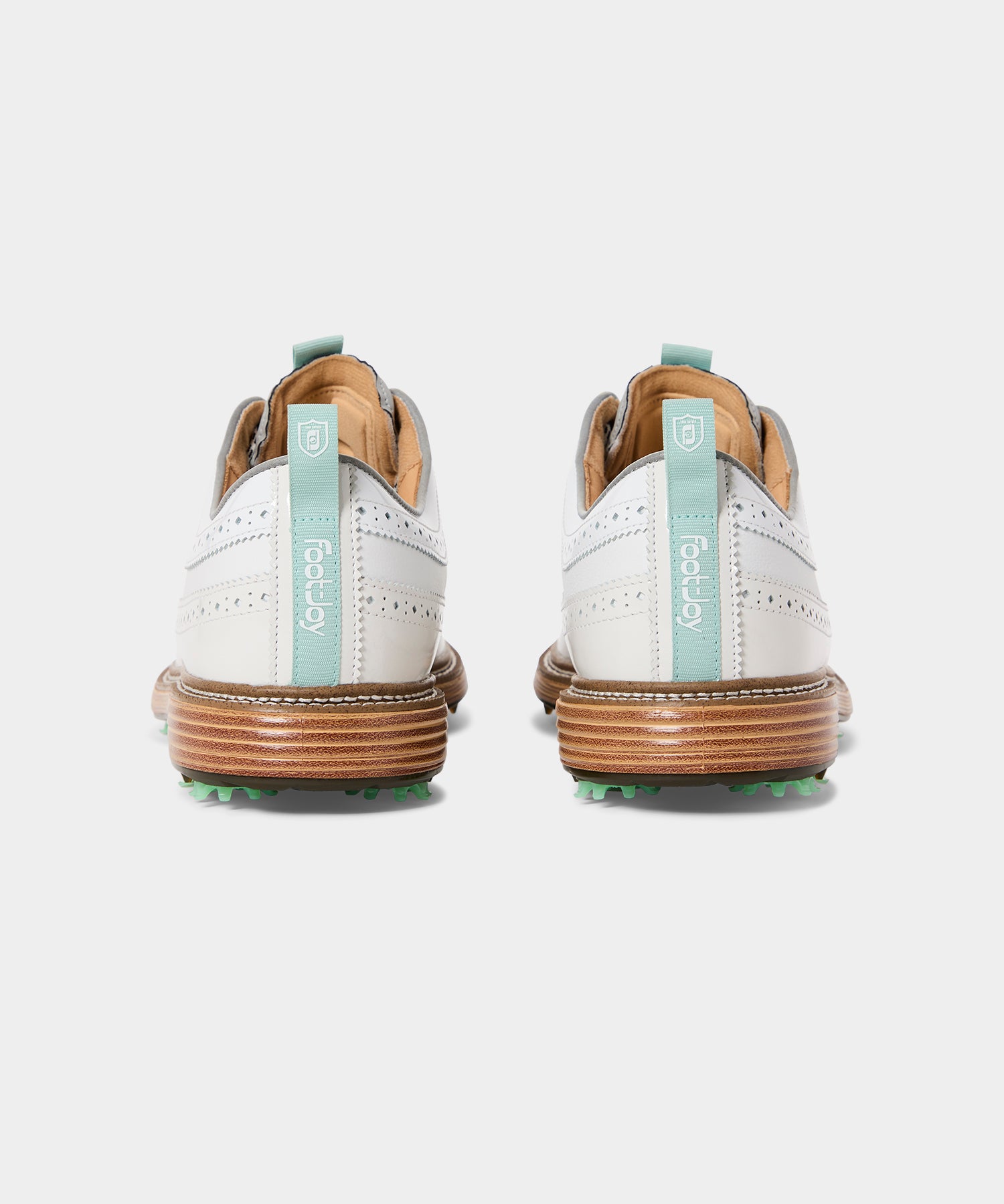 Todd Snyder X FootJoy Marquis Long Wing Golf Shoe in White