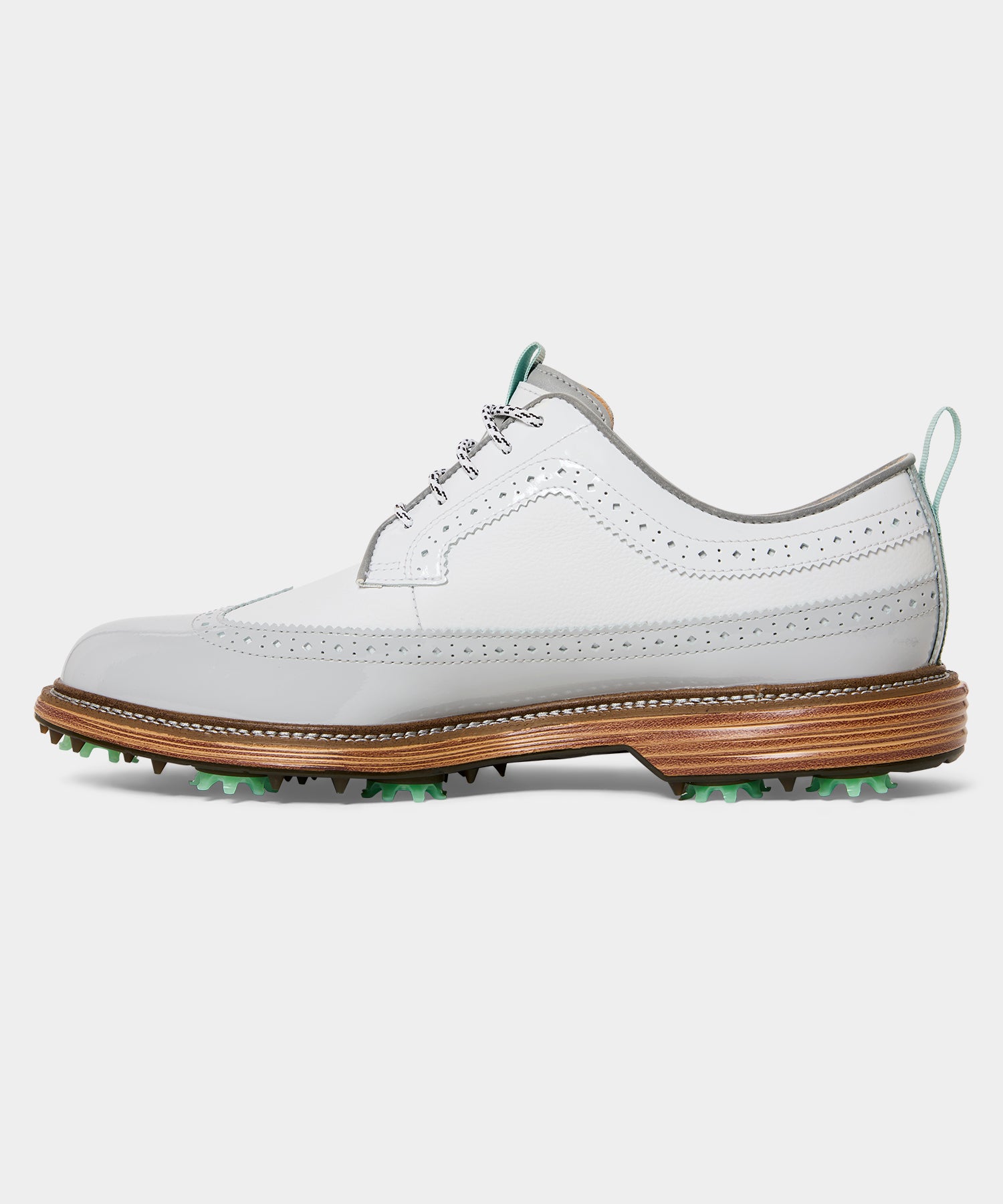 Todd Snyder X FootJoy Marquis Long Wing Golf Shoe in Grey