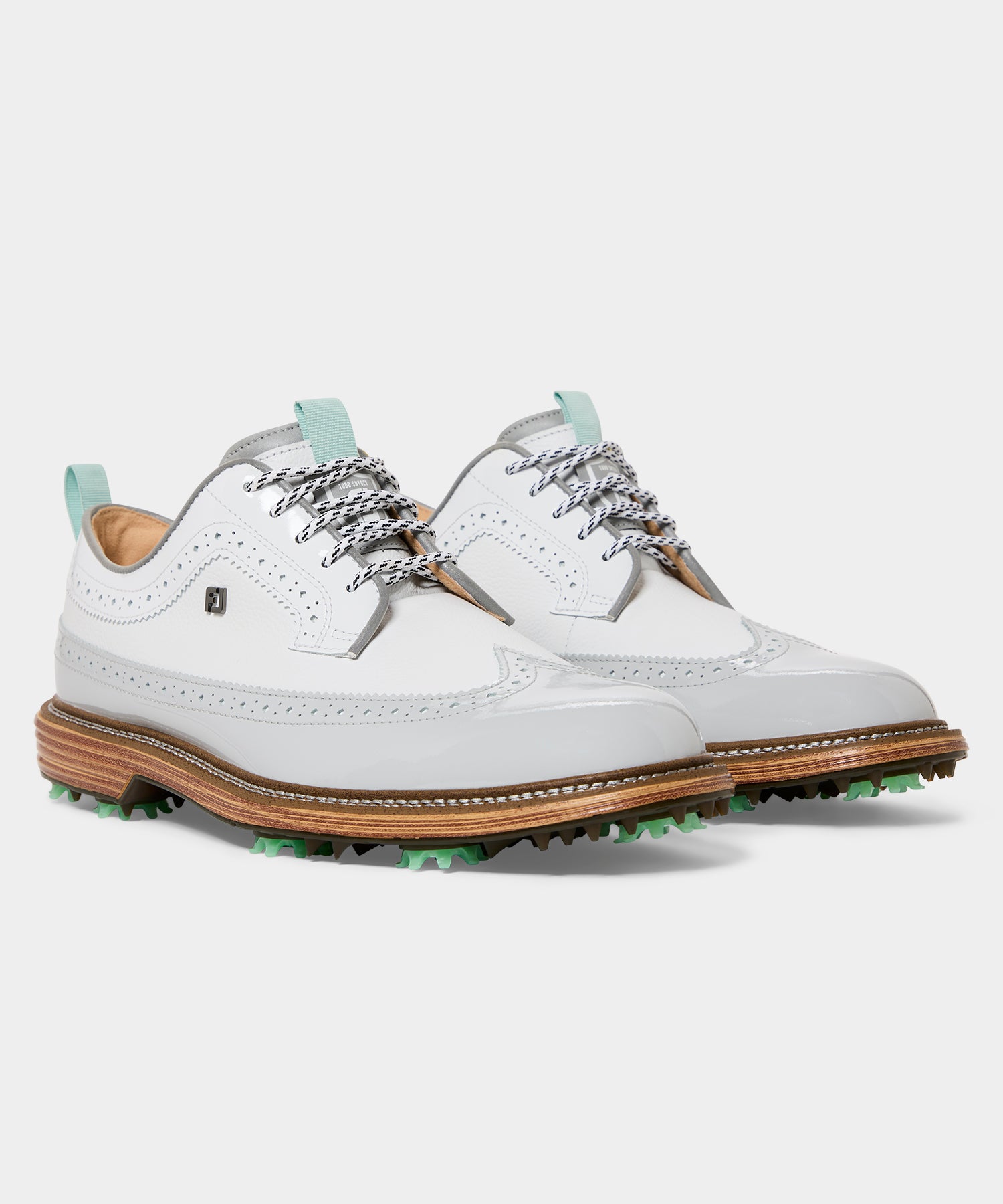 Todd Snyder X FootJoy Marquis Long Wing Golf Shoe in Grey