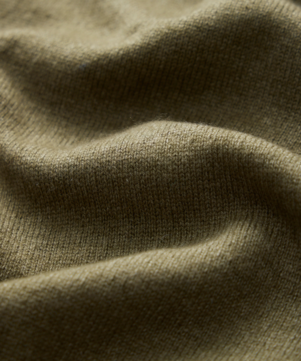 Italian Garment Dyed Wool Cashmere Crewneck Sweater