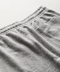7" Midweight Warm Up Short in Antique Grey Mix