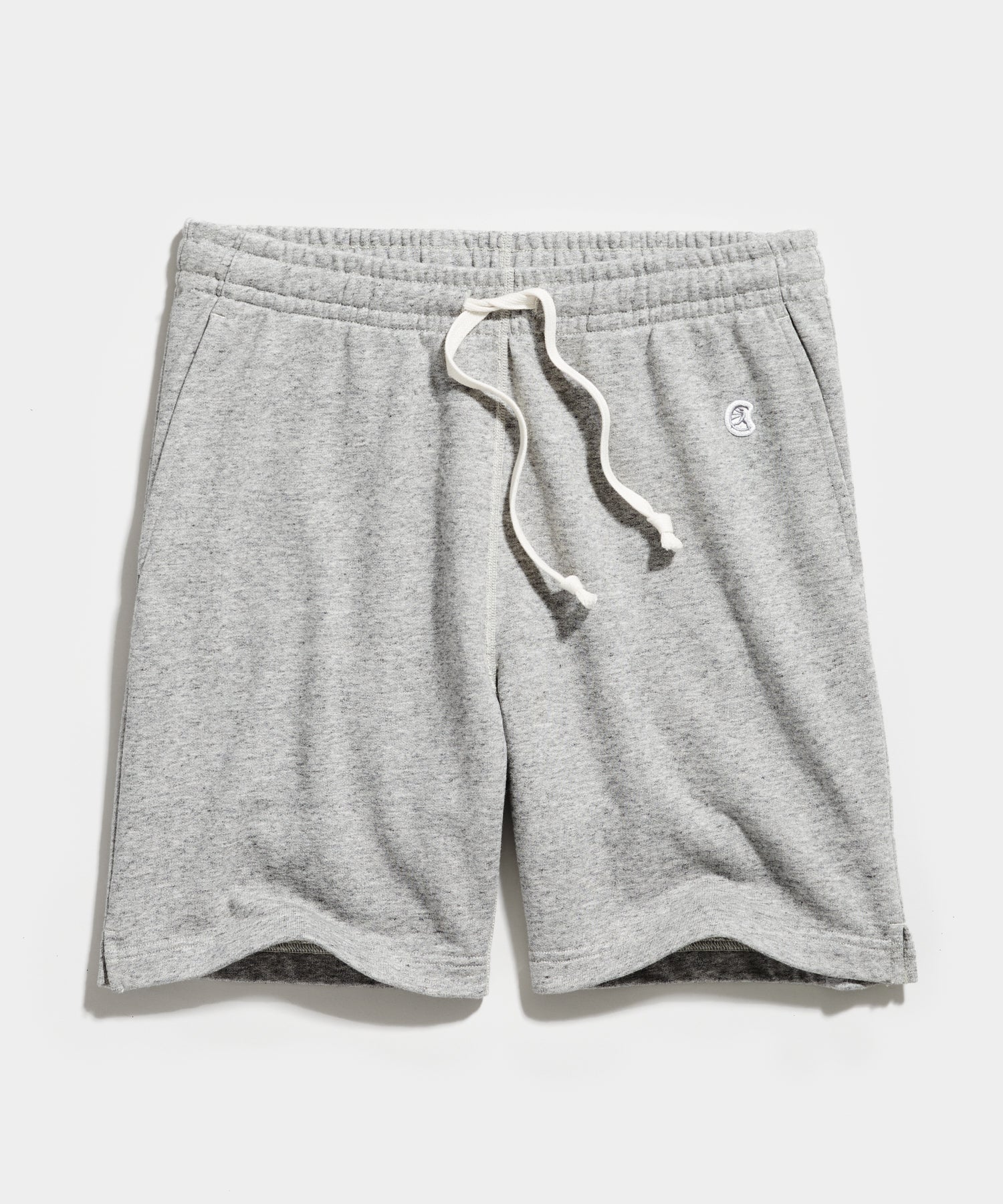 Champion 7" Midweight Warm Up Short in Antique Grey Mix