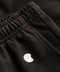 7" Midweight Warm Up Short in Black