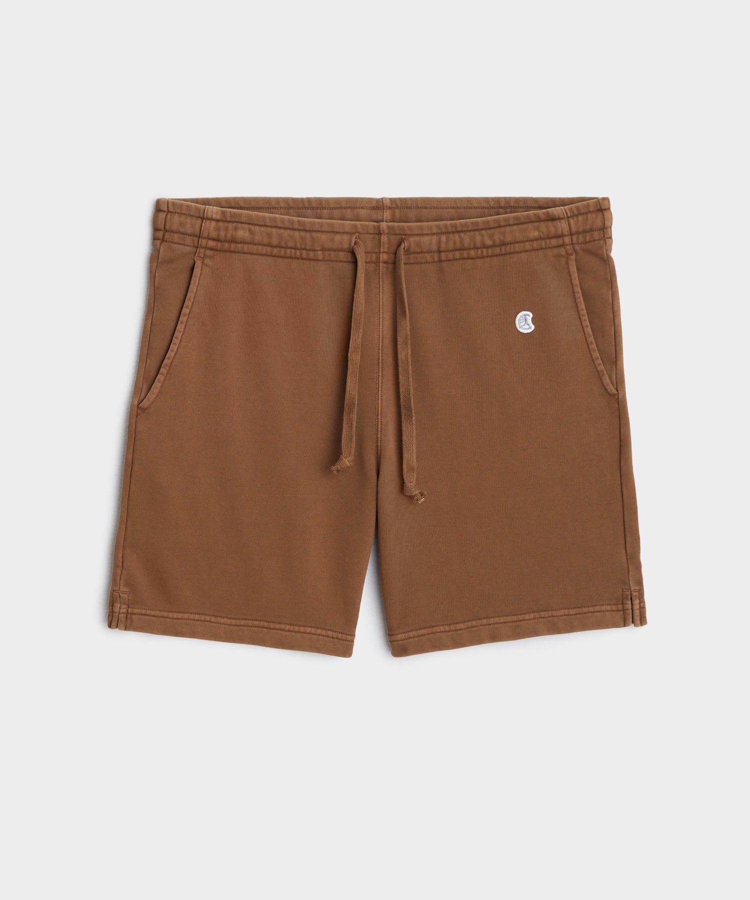 7" Midweight Warm Up Short in Glazed Pecan