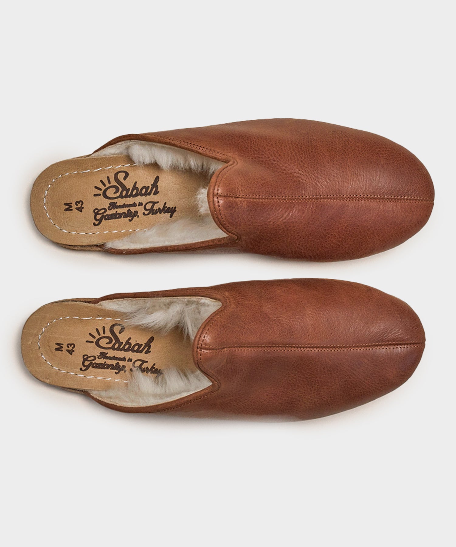 babaトープ S Sabah Baba Shearling Slide in Fort Worth Brown – Todd Snyder