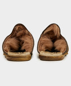 Sabah Baba Suede Shearling Slide