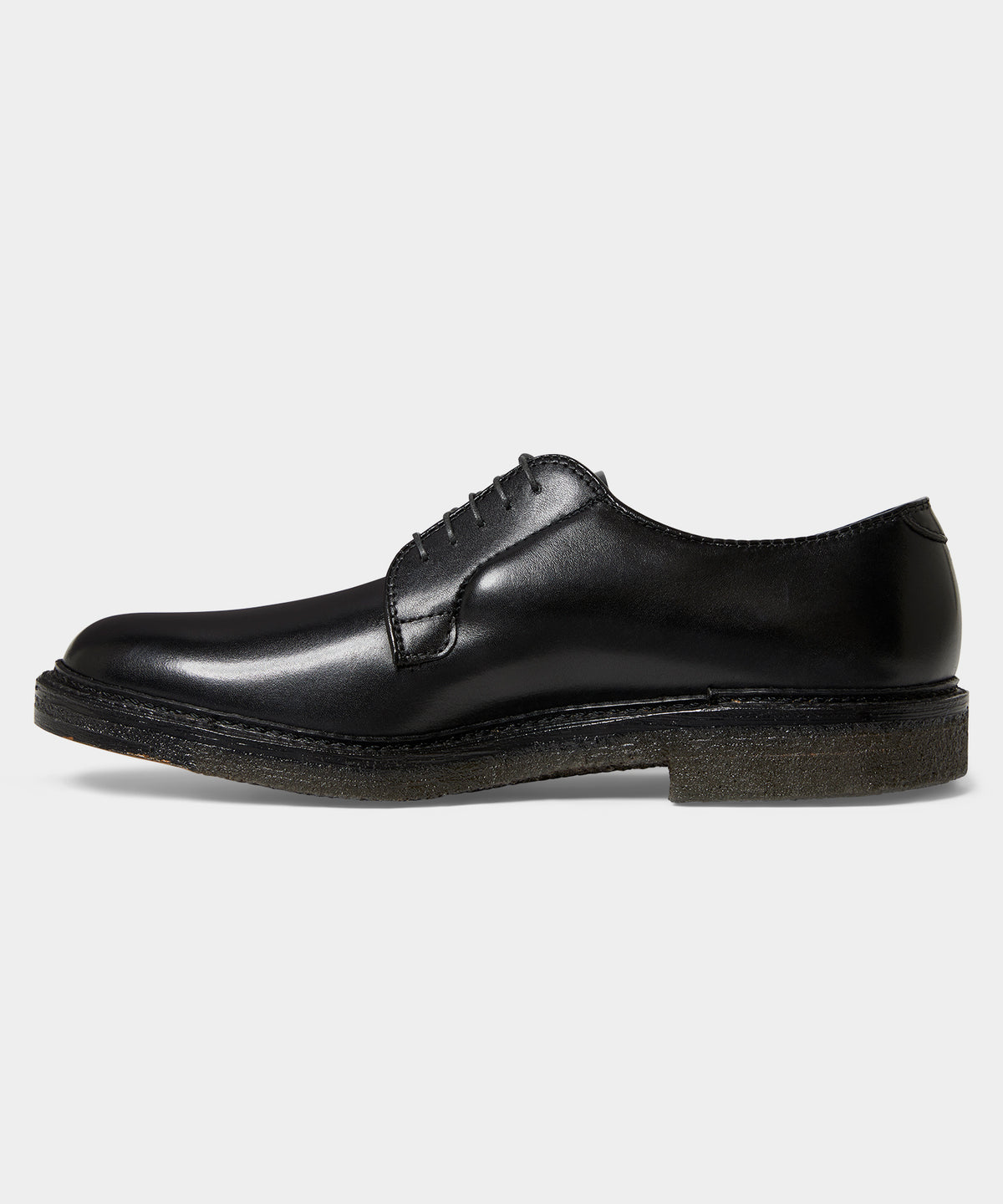 Alden Cordovan Plain Toe Blucher in Black