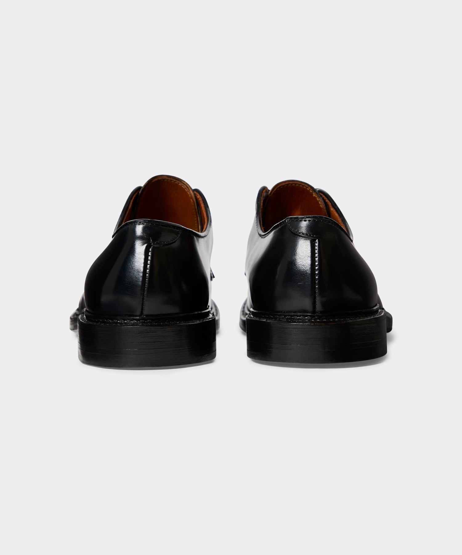 Alden Cordovan Plain Toe Blucher in Black – Todd Snyder