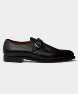 Alden Plain Toe Monk Strap Shoe