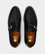 Alden Plain Toe Monk Strap Shoe