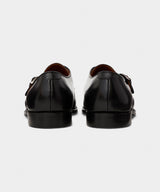 Alden Plain Toe Monk Strap Shoe