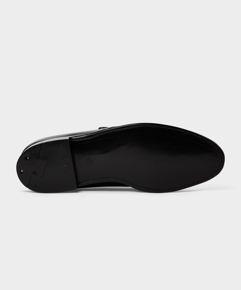 Alden Plain Toe Monk Strap Shoe