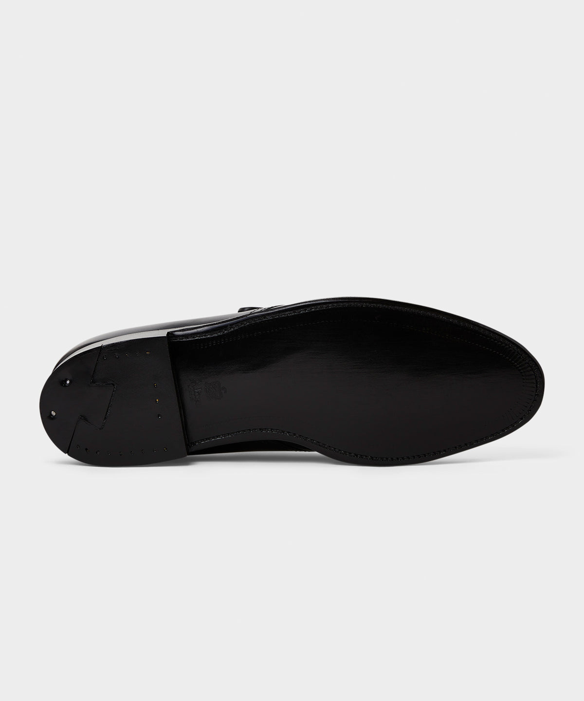 Alden Plain Toe Monk Strap Shoe