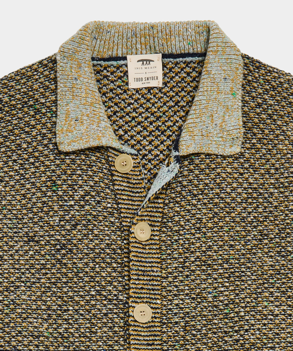 Inis Meáin Donegal Sweater Polo