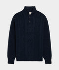TS X Inis Meáin 50-Year Aran Mockneck Sweater