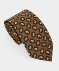 Italian Silk Kernel Paisley Tie