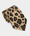Italian Silk Leopard Tie