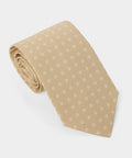 Italian Cotton-Silk Dot Tie