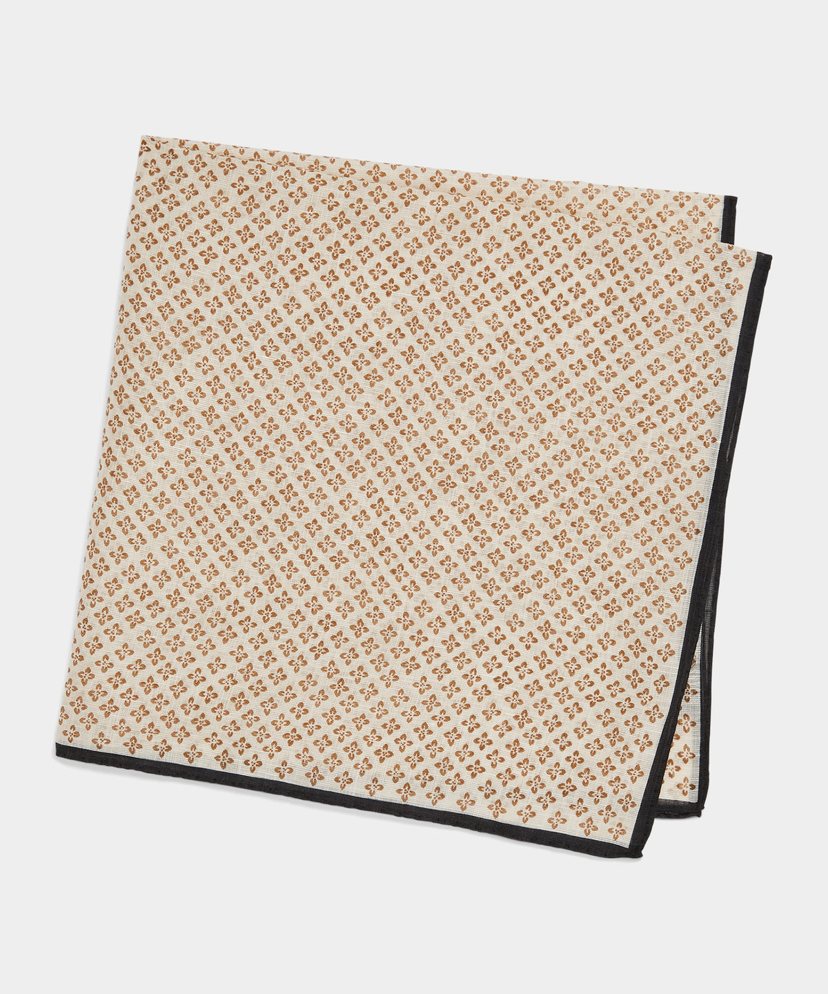 Italian Iris Print Pocket Square