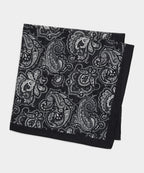 Italian Wood Block Paisley Neckerchief
