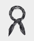 Italian Wood Block Paisley Neckerchief