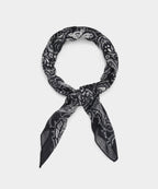 Italian Wood Block Paisley Neckerchief