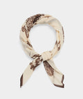 Italian Wool Floral Neckerchief