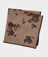 Italian Wool Floral Neckerchief