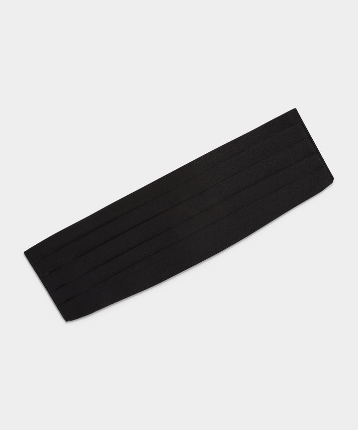 Silk Cummerbund in Black