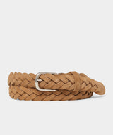 Italian Suede Braided Belt