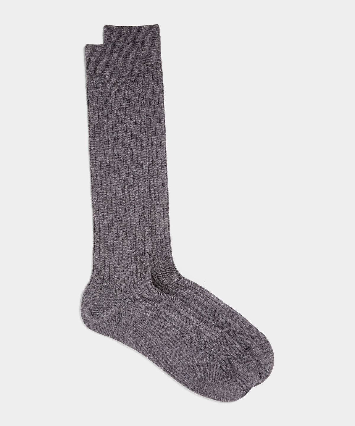 Merino Dress Sock in Grey