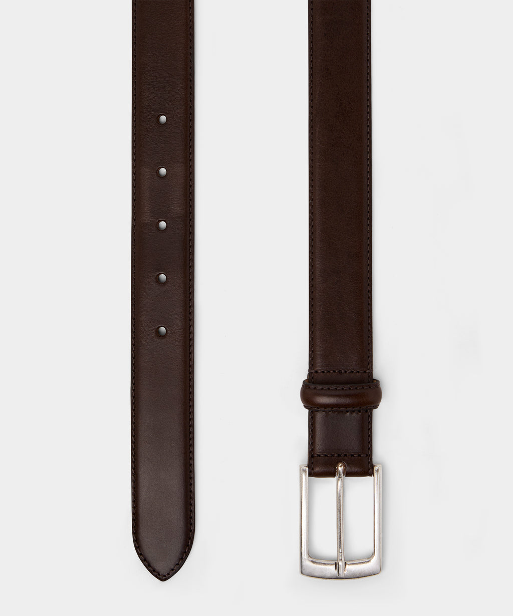 Italian Leather Dress Belt