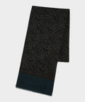 Italian Wool Paisley Scarf