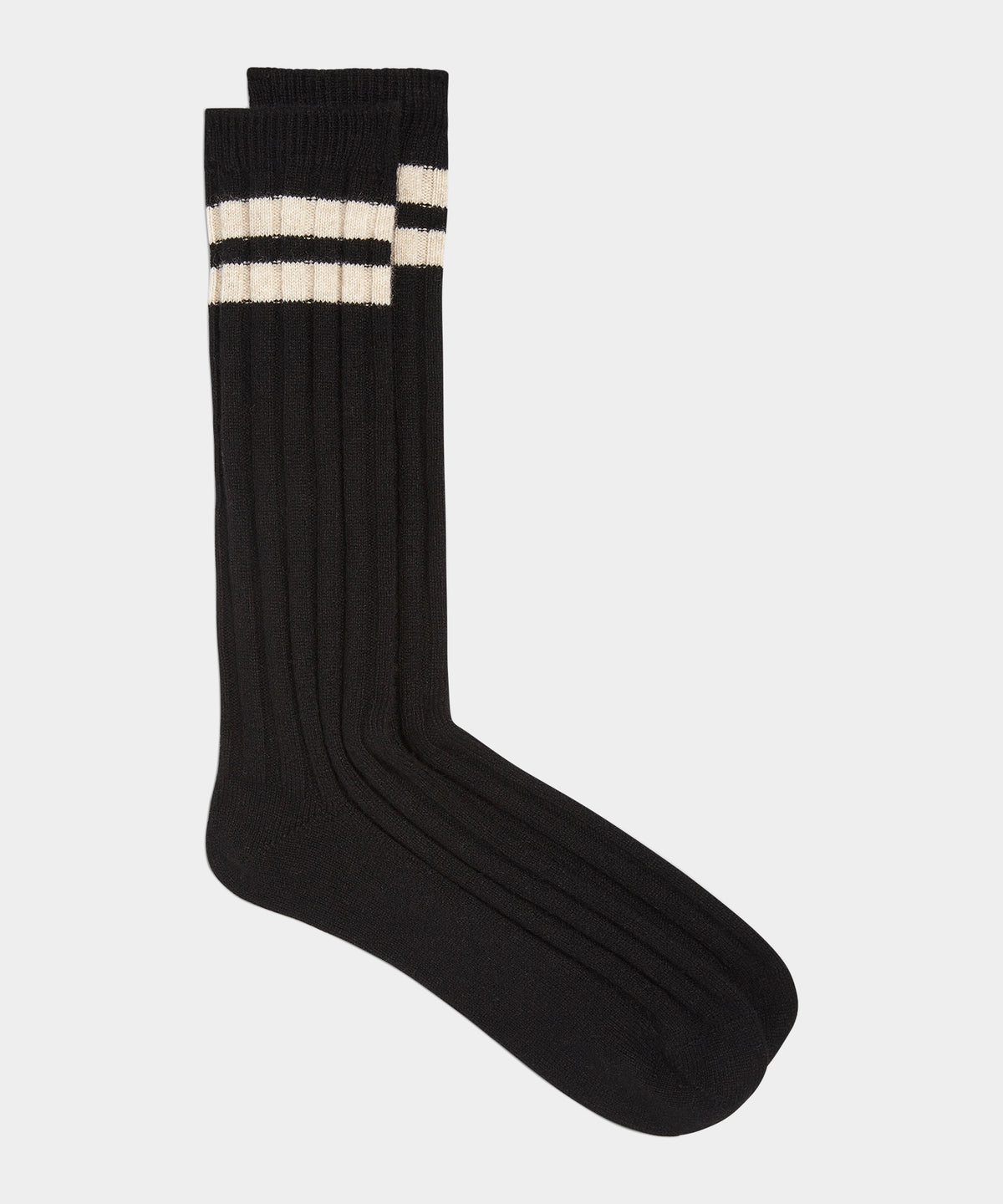Striped Cashmere Sock