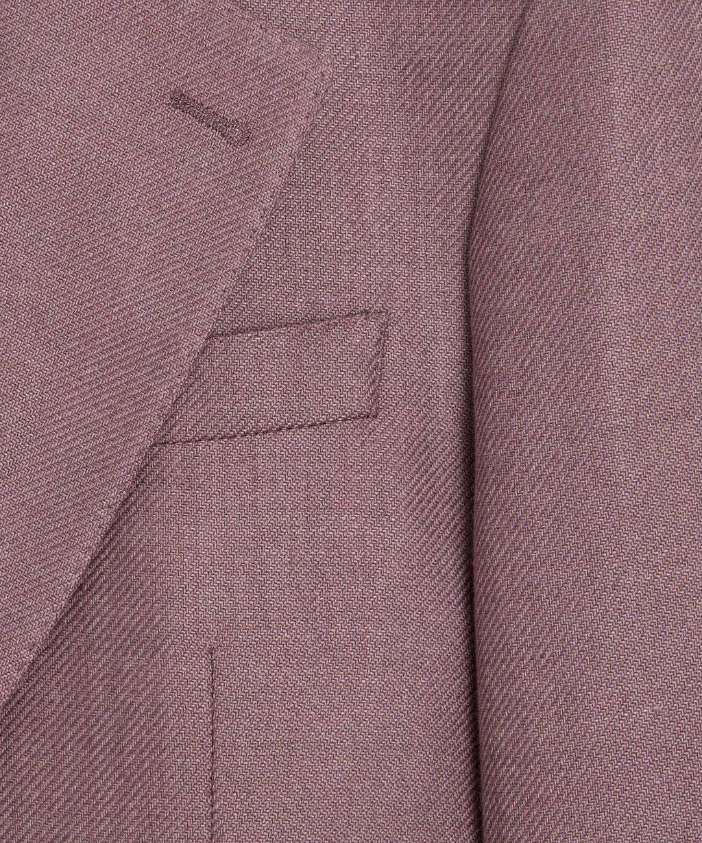 Italian Linen-Wool Single-Breasted Wythe Jacket