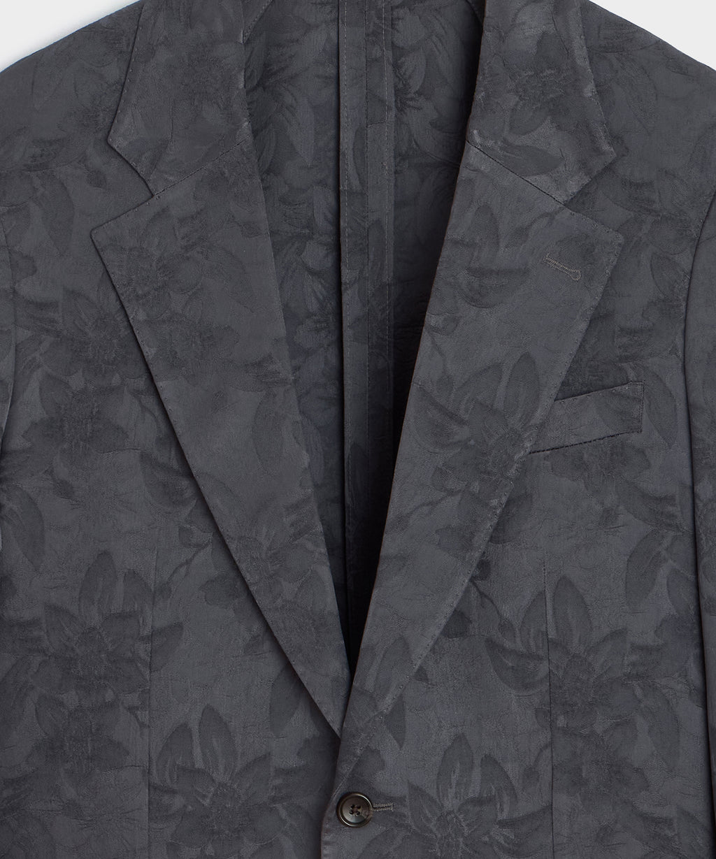 Italian Floral Jacquard Sport Coat