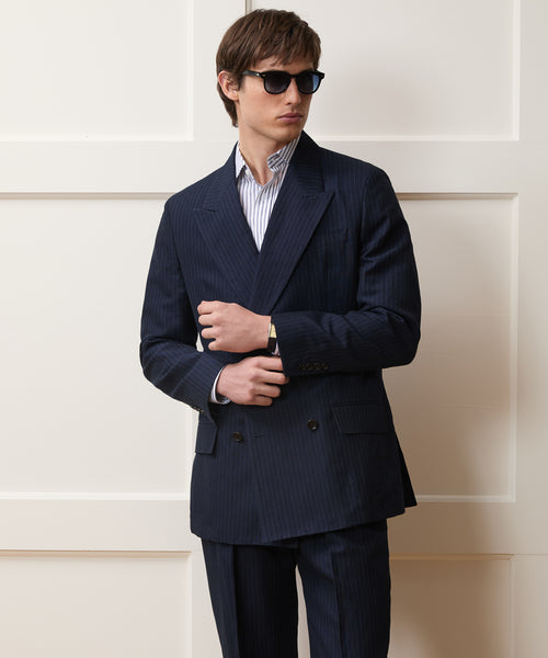 Italian Linen-Cotton Pinstripe Wythe Suit – Todd Snyder
