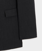 Italian Striped Linen Wythe Jacket