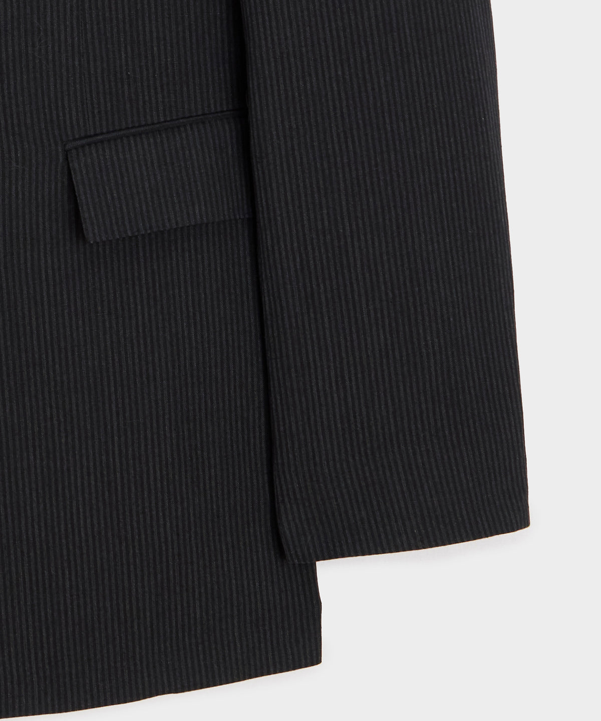 Italian Striped Linen Wythe Jacket