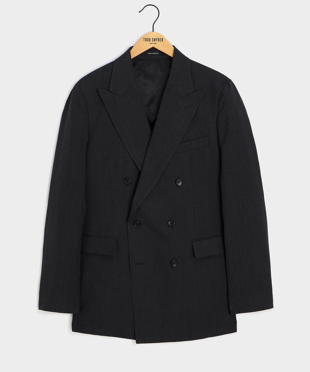 Italian Striped Linen Wythe Jacket