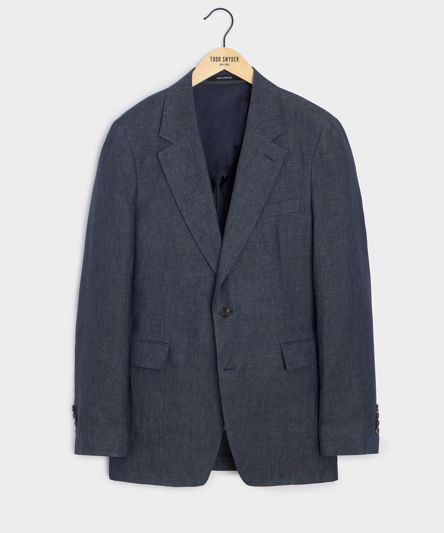 Italian Tropical Wool Sutton Jacket in Navy – Todd Snyder