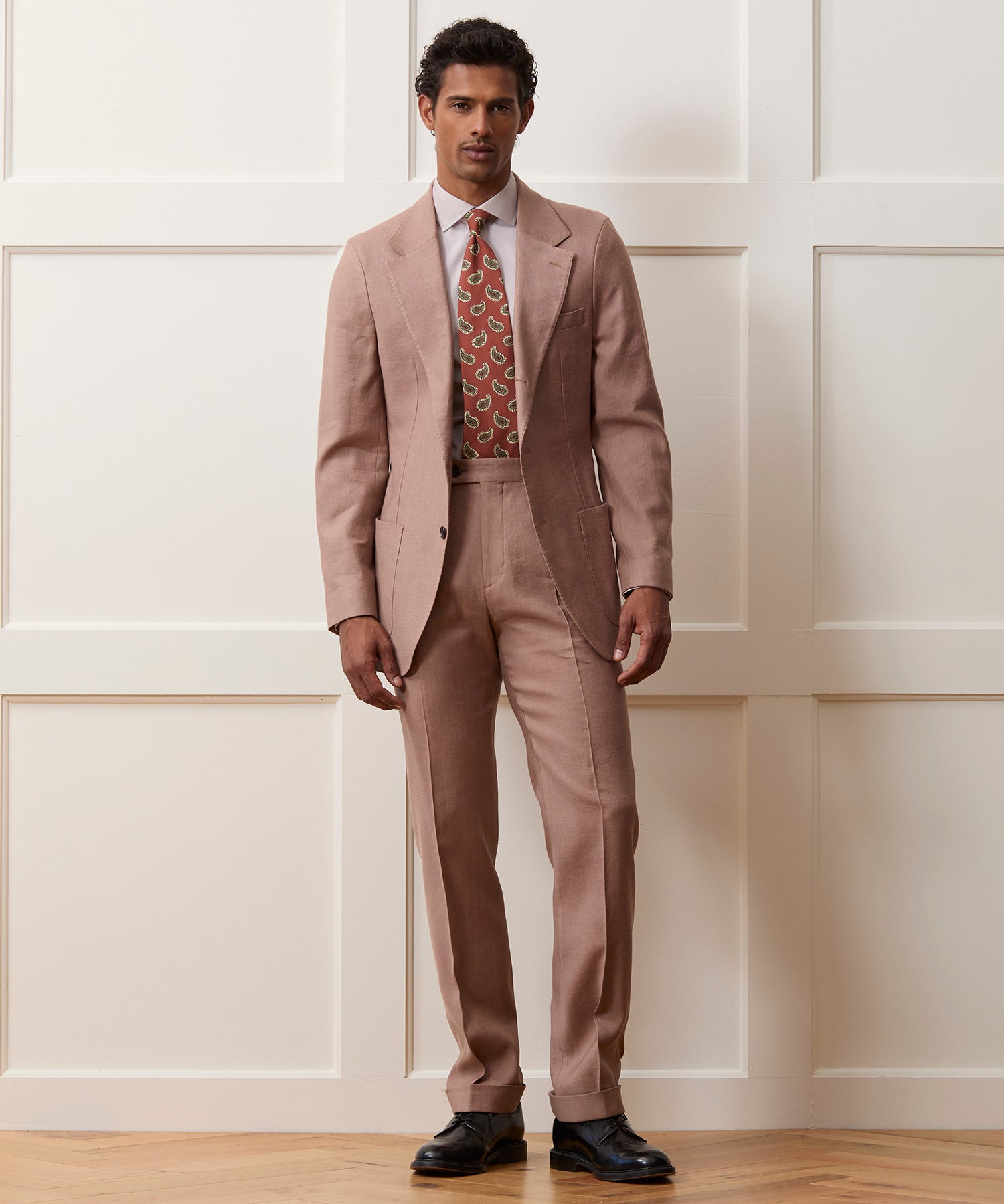 Italian Linen Blend Madison Jacket in Mauve – Todd Snyder