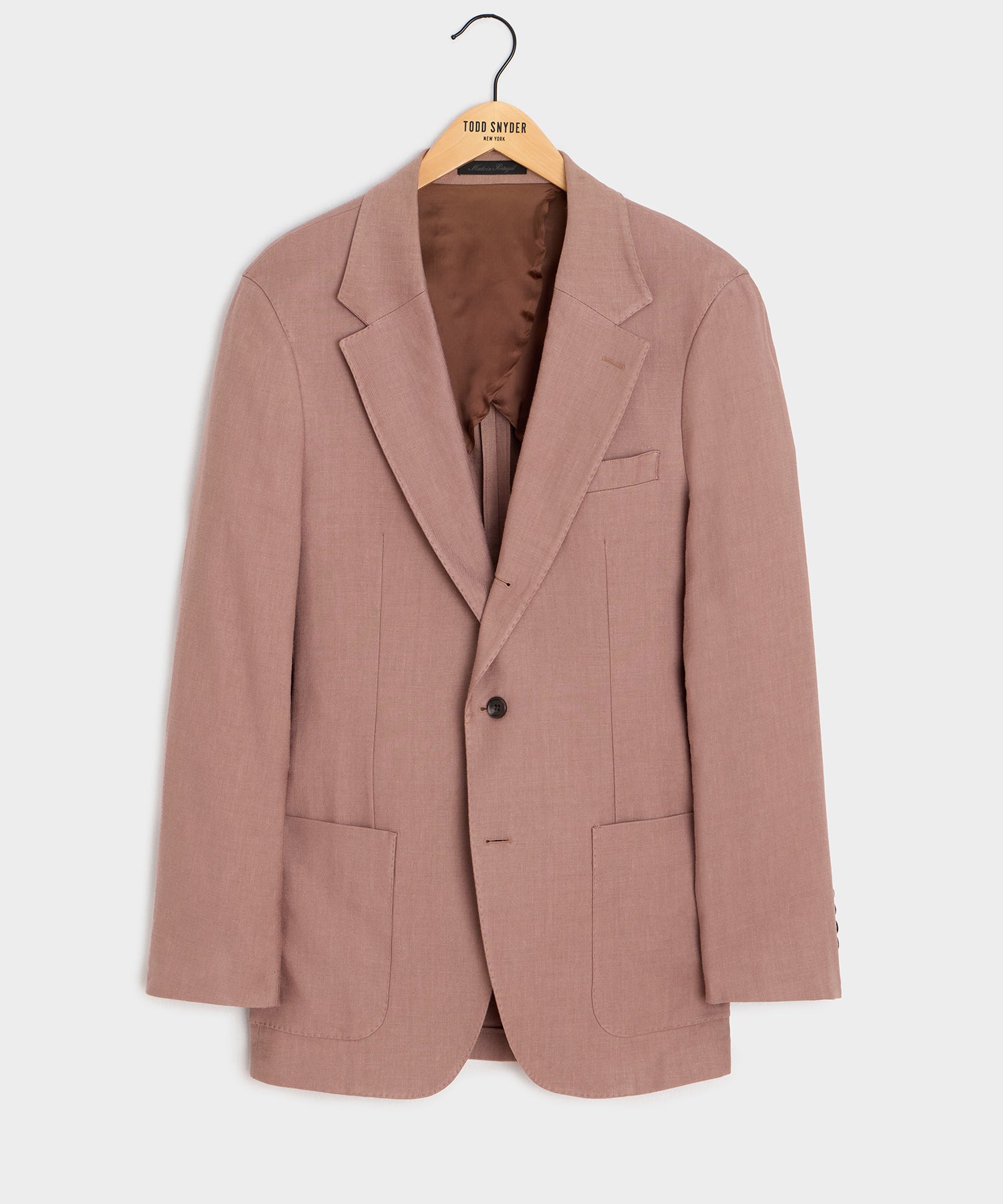 Italian Linen Blend Madison Jacket in Mauve – Todd Snyder